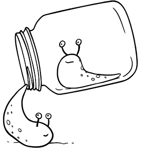 Slug in a jar